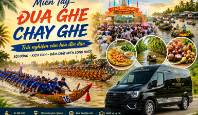 Thuê Xe Đi Miền Tây Mùa Đua Ghe – Trải Nghiệm Văn Hóa Độc Đáo