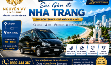 Thuê Xe Limousine Sài Gòn Đi Nha Trang Cao Cấp – Đưa Đón Tận Nơi Cùng NGUYỄN VY Limousine